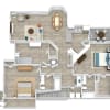 Floor plan: C1 Upper