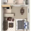 Floor plan: Studio