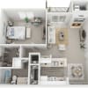 Floor plan: 1x1C