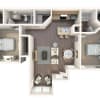 Floor plan: 2A Renovated