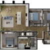 Floor plan: C1