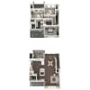 Floor plan: TH-A