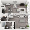 Floor plan: Plan A1C