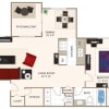 Floor plan: LakeWaveland-A5