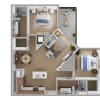 Floor plan: B4a