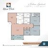 Floor plan: 2 Bedroom