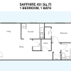 Floor plan: Sapphire