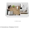 Floor plan: Studio