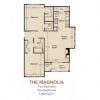 Floor plan: Magnolia - Renovated