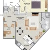 Floor plan: 1-Den-A