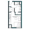 Floor plan: Studio-A1