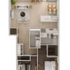 Floor plan: 2x2 - D1