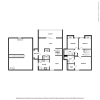 Floor plan: 3 Bedroom Townhome