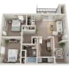 Floor plan: Magnolia 2nd Floor
