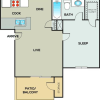 Floor plan: A1R- Newly Upgraded!