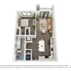Floor plan: 1B