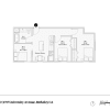 Floor plan: Private Room in Shared 3 Bed/1 Bath