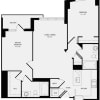 Floor plan: 2 Bedrooms F