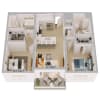 Floor plan: The Vine B1 WF2 LL