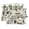 Floor plan: B2R