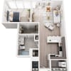 Floor plan: 1B