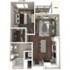 Floor plan: A3- Finish Package 2