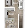 Floor plan: Studio Grand Overlook