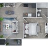 Floor plan: One Bedroom - Classic