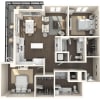Floor plan: B08