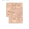 Floor plan: B2D