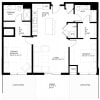 Floor plan: 2 Bed B