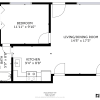 Floor plan: One Bedroom