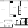 Floor plan: Tier 14/15 (2BR/2BA)