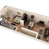 Floor plan: Studio Grand Overlook