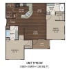 Floor plan: B2 ADA - Premium