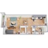 Floor plan: Studio F