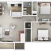 Floor plan: B1R