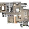 Floor plan: Napoli