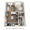 Floor plan: Opal *Newly Renovated