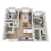 Floor plan: B6