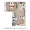 Floor plan: 1D