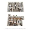 Floor plan: B3 - Carlton Townhouse