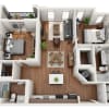 Floor plan: E1.1