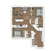 Floor plan: B18B