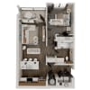 Floor plan: The Halo (A1)