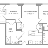 Floor plan: 2x3 Den Handicap Accessible