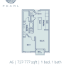 Floor plan: A6.1