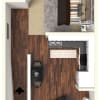 Floor plan: 0A (Studio)