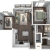 Floor plan: A2D-808-W