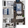 Floor plan: Spring Breeze
